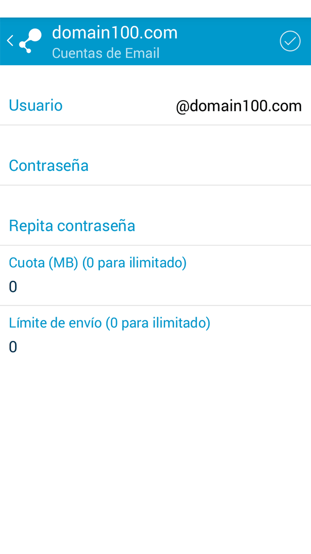 Creación de cuentas de eMail Cybermóvil PRO Creación de cuentas de eMail Cybermóvil PRO de Cyberneticos