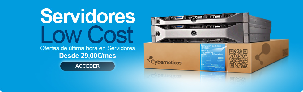 Ir a Servidores Dedicados Low Cost