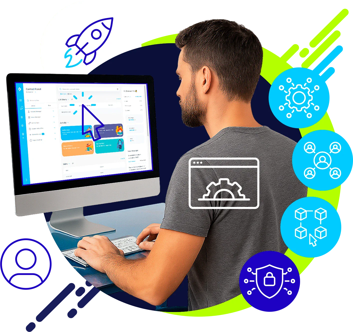 Interfaz DirectAdmin