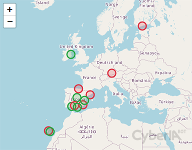 Geolocalización de Visitas y Chats en Tiempo Real