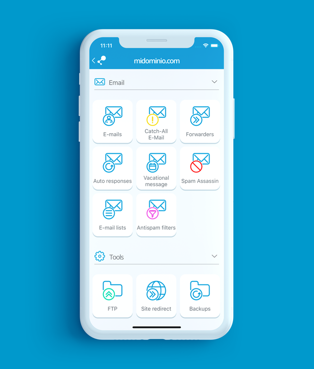 Cybermóvil PRO: Tools Hosting on your mobile