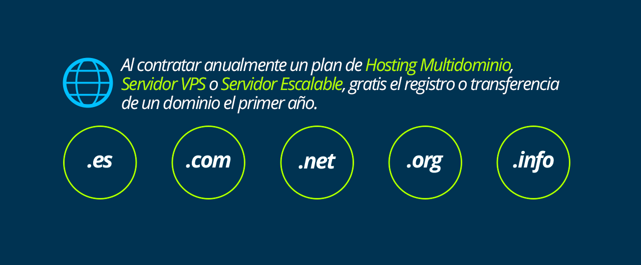 Oferta en Dominios Dominio oferta en Cyberneticos