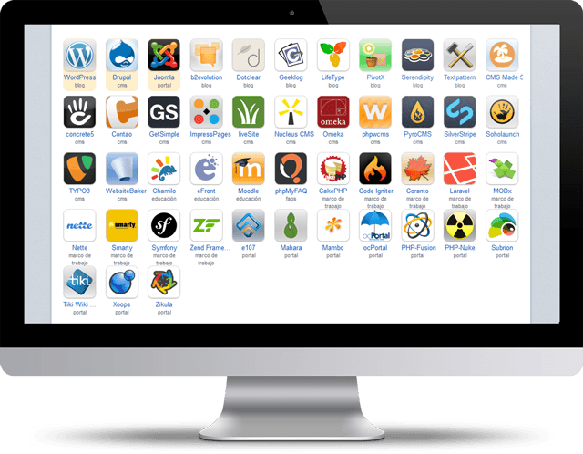 Installatron Installatron More than 150 programs already included