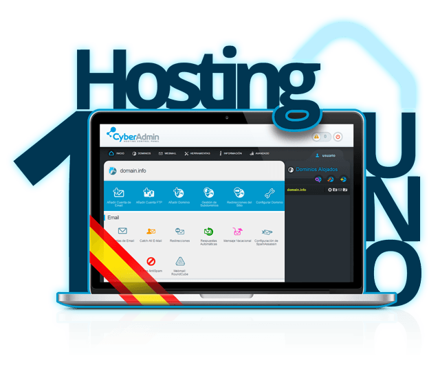 Hosting profesional, potente y seguro Hosting profesional, potente y seguro Cyberneticos