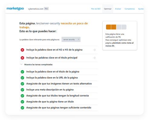 mejorar seo de las páginas web