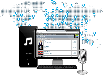 matriz cien Pence Emitir Radio Online, Emitir música en streaming por internet